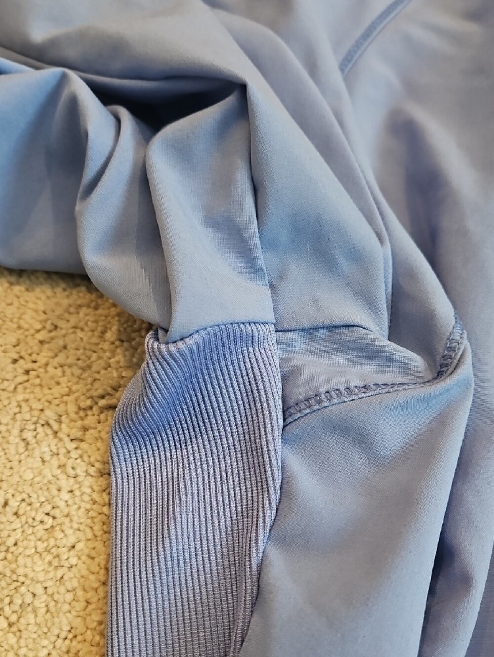 Cherokee Infinity Light Periwinkle Scrub Jacket - Picture 9 of 14